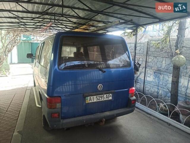Синий Фольксваген Transporter, объемом двигателя 2.5 л и пробегом 245 тыс. км за 5500 $, фото 4 на Automoto.ua