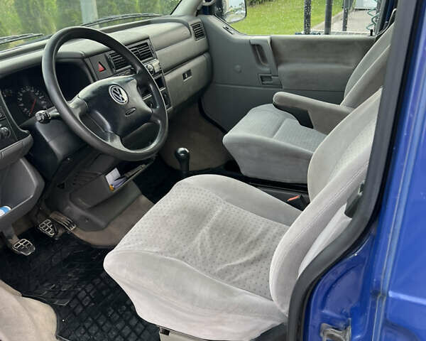 Синій Фольксваген Transporter, об'ємом двигуна 2.5 л та пробігом 450 тис. км за 7000 $, фото 10 на Automoto.ua