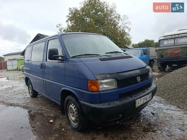 Синий Фольксваген Transporter, объемом двигателя 2.5 л и пробегом 353 тыс. км за 4850 $, фото 4 на Automoto.ua