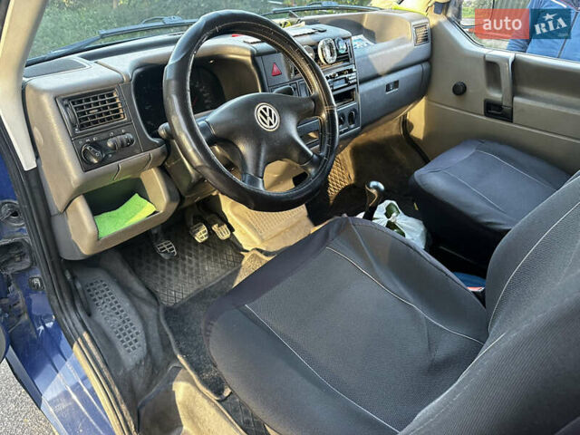 Синій Фольксваген Transporter, об'ємом двигуна 2.5 л та пробігом 279 тис. км за 6200 $, фото 9 на Automoto.ua