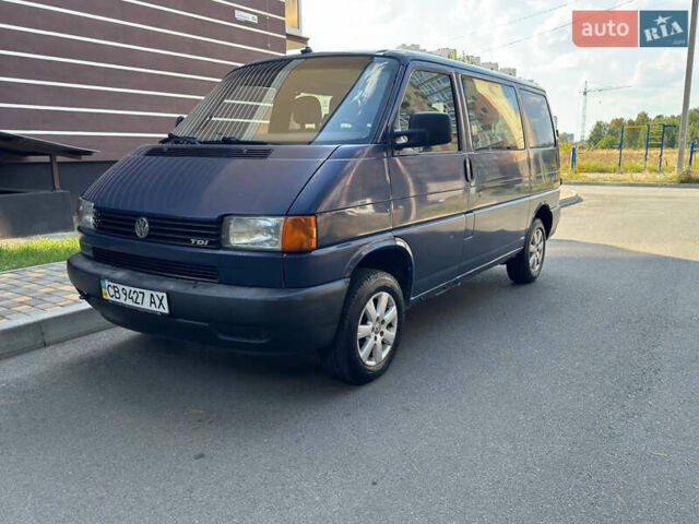 Синий Фольксваген Transporter, объемом двигателя 2.5 л и пробегом 290 тыс. км за 6200 $, фото 4 на Automoto.ua