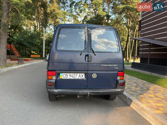 Синий Фольксваген Transporter, объемом двигателя 2.5 л и пробегом 290 тыс. км за 6200 $, фото 22 на Automoto.ua