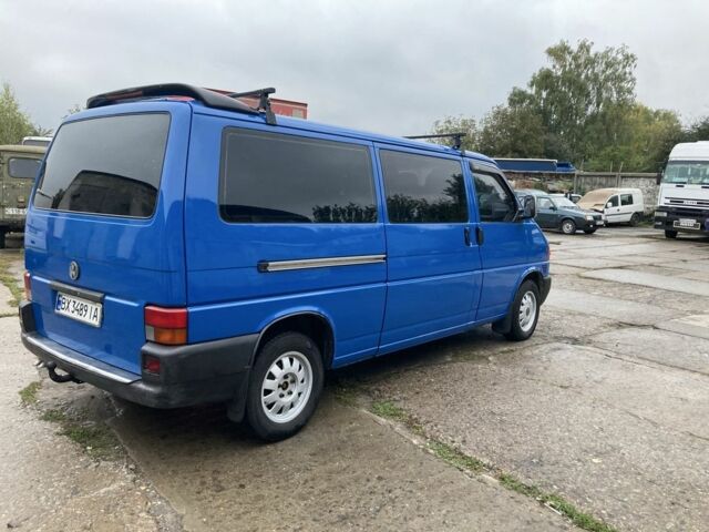 Синій Фольксваген Transporter, об'ємом двигуна 2.5 л та пробігом 452 тис. км за 5950 $, фото 4 на Automoto.ua