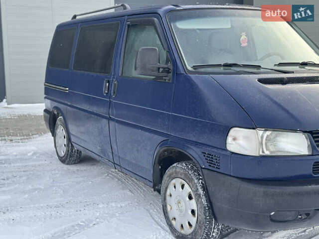 Синий Фольксваген Transporter, объемом двигателя 2.46 л и пробегом 382 тыс. км за 5500 $, фото 2 на Automoto.ua