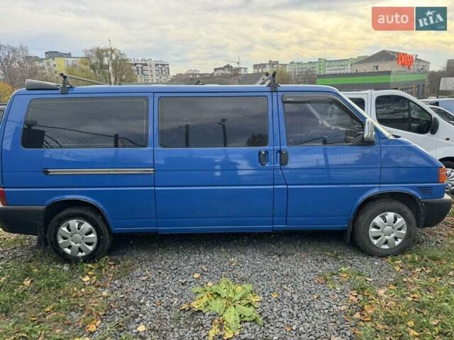 Синий Фольксваген Transporter, объемом двигателя 2.5 л и пробегом 453 тыс. км за 5950 $, фото 2 на Automoto.ua