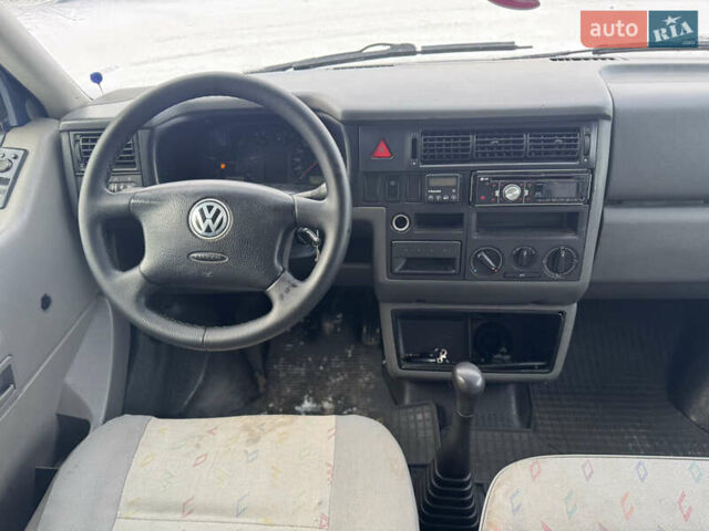 Синий Фольксваген Transporter, объемом двигателя 2.46 л и пробегом 382 тыс. км за 5500 $, фото 17 на Automoto.ua