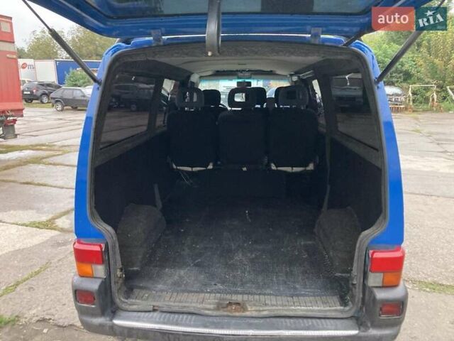 Синий Фольксваген Transporter, объемом двигателя 2.5 л и пробегом 453 тыс. км за 5950 $, фото 9 на Automoto.ua