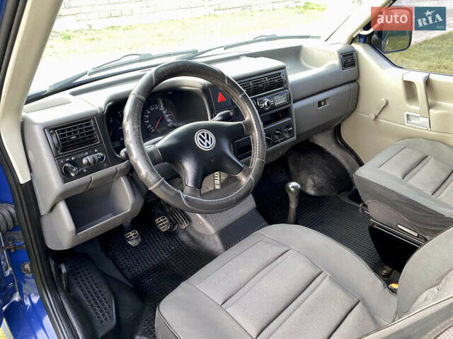 Синій Фольксваген Transporter, об'ємом двигуна 2.5 л та пробігом 290 тис. км за 5999 $, фото 50 на Automoto.ua