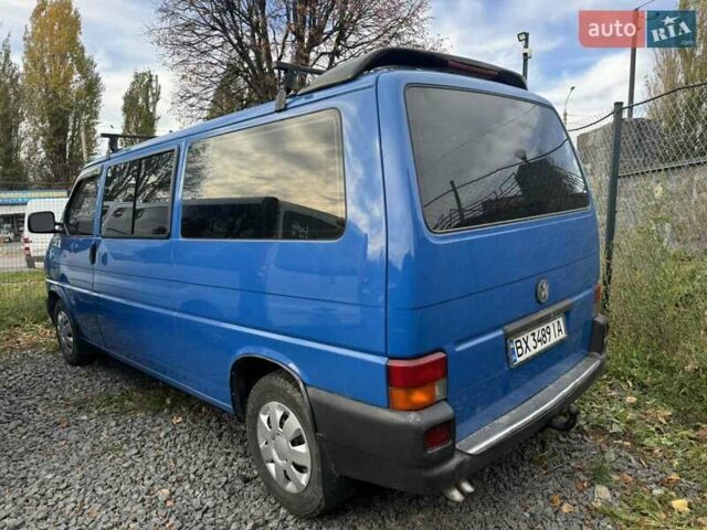 Синий Фольксваген Transporter, объемом двигателя 2.5 л и пробегом 453 тыс. км за 5950 $, фото 3 на Automoto.ua