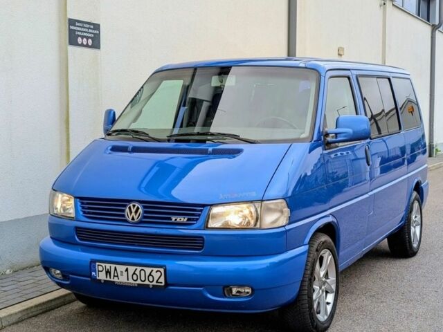Синий Фольксваген Transporter, объемом двигателя 2.5 л и пробегом 320 тыс. км за 2550 $, фото 3 на Automoto.ua