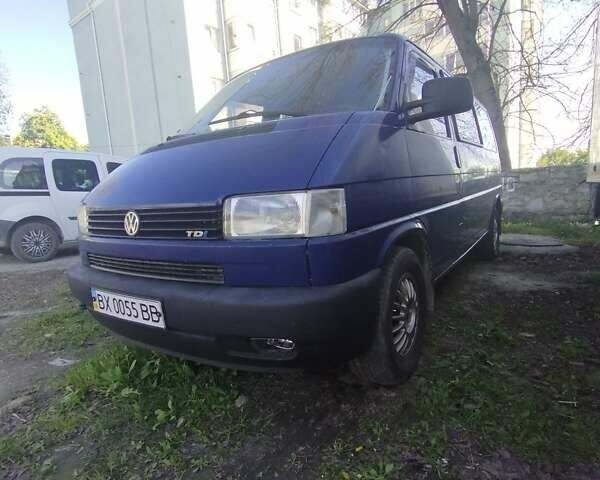 Синий Фольксваген Transporter, объемом двигателя 2.46 л и пробегом 720 тыс. км за 7000 $, фото 1 на Automoto.ua
