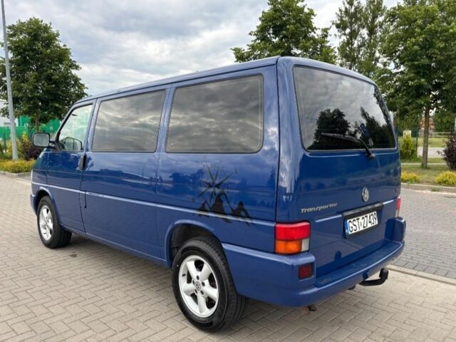 Синий Фольксваген Transporter, объемом двигателя 2.5 л и пробегом 246 тыс. км за 2900 $, фото 1 на Automoto.ua