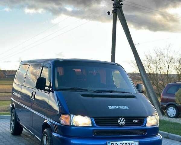 Синий Фольксваген Transporter, объемом двигателя 2.46 л и пробегом 340 тыс. км за 6999 $, фото 16 на Automoto.ua