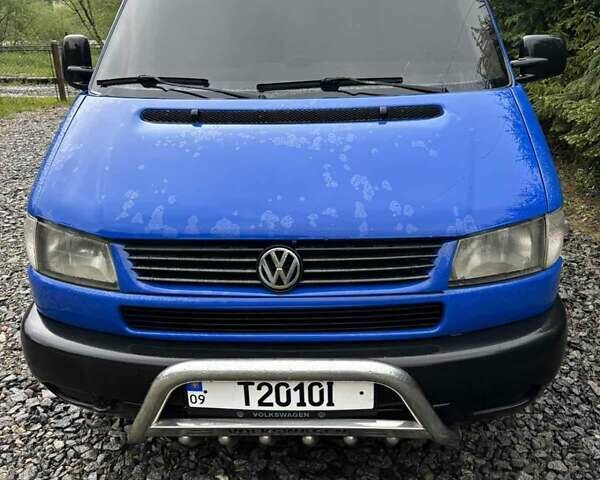 Синий Фольксваген Transporter, объемом двигателя 2.46 л и пробегом 650 тыс. км за 7300 $, фото 3 на Automoto.ua