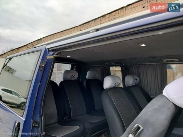 Синий Фольксваген Transporter, объемом двигателя 2.5 л и пробегом 450 тыс. км за 10200 $, фото 13 на Automoto.ua