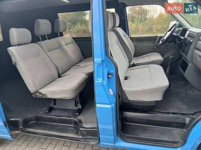 Синій Фольксваген Transporter, об'ємом двигуна 2.5 л та пробігом 317 тис. км за 7200 $, фото 13 на Automoto.ua