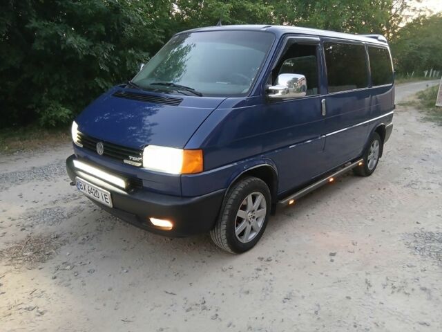 Синій Фольксваген Transporter, об'ємом двигуна 2.5 л та пробігом 374 тис. км за 7281 $, фото 1 на Automoto.ua