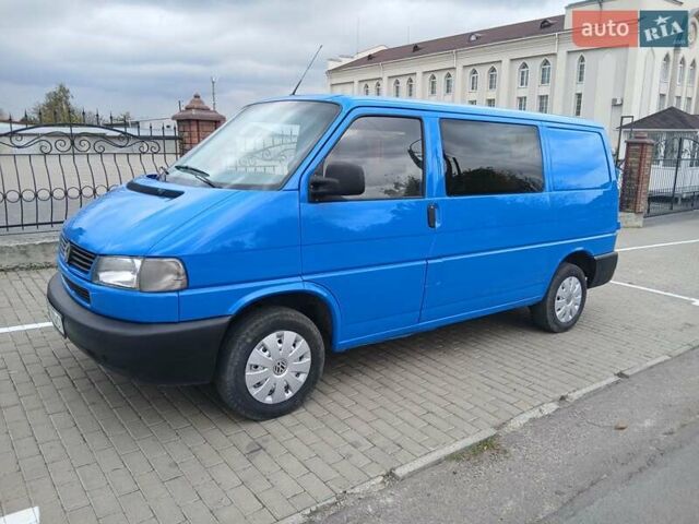 Синій Фольксваген Transporter, об'ємом двигуна 2.5 л та пробігом 317 тис. км за 7200 $, фото 3 на Automoto.ua