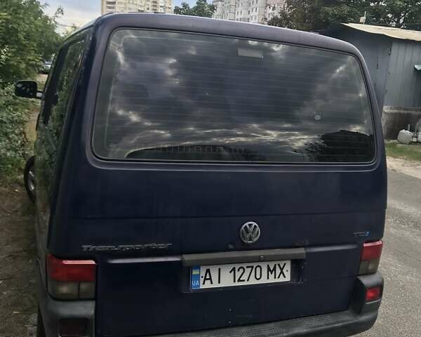 Синий Фольксваген Transporter, объемом двигателя 2.5 л и пробегом 400 тыс. км за 5950 $, фото 1 на Automoto.ua
