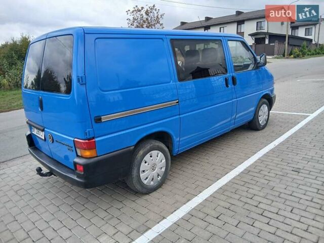 Синій Фольксваген Transporter, об'ємом двигуна 2.5 л та пробігом 317 тис. км за 7200 $, фото 6 на Automoto.ua