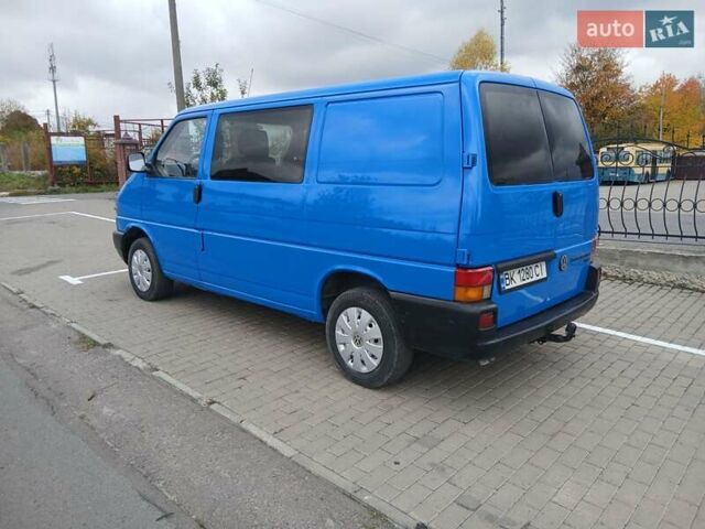 Синій Фольксваген Transporter, об'ємом двигуна 2.5 л та пробігом 317 тис. км за 7200 $, фото 19 на Automoto.ua