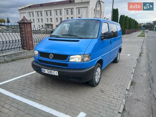Синій Фольксваген Transporter, об'ємом двигуна 2.5 л та пробігом 317 тис. км за 7200 $, фото 9 на Automoto.ua