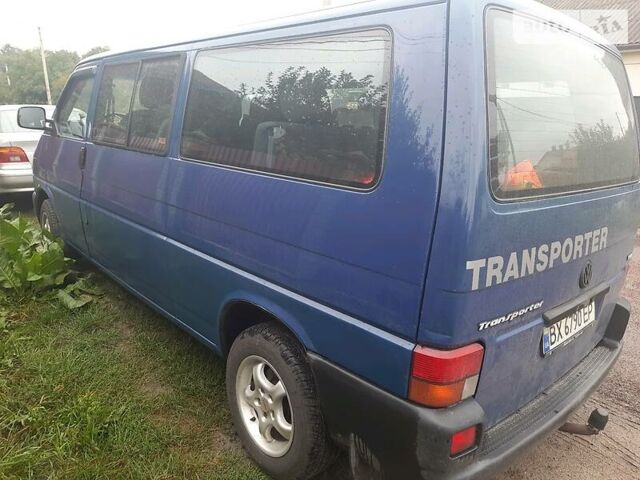 Синій Фольксваген Transporter, об'ємом двигуна 2.5 л та пробігом 430 тис. км за 7200 $, фото 13 на Automoto.ua