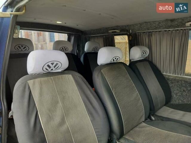 Синий Фольксваген Transporter, объемом двигателя 2.5 л и пробегом 450 тыс. км за 10200 $, фото 15 на Automoto.ua