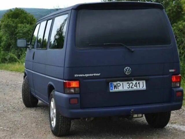 Синий Фольксваген Transporter, объемом двигателя 1.9 л и пробегом 315 тыс. км за 2800 $, фото 2 на Automoto.ua