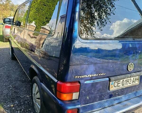 Синий Фольксваген Transporter, объемом двигателя 2.5 л и пробегом 253 тыс. км за 7500 $, фото 11 на Automoto.ua