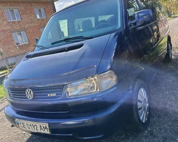 Синий Фольксваген Transporter, объемом двигателя 2.5 л и пробегом 253 тыс. км за 7500 $, фото 9 на Automoto.ua