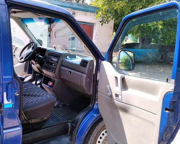 Синий Фольксваген Transporter, объемом двигателя 2.5 л и пробегом 360 тыс. км за 8500 $, фото 12 на Automoto.ua