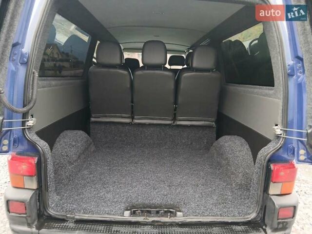 Синий Фольксваген Transporter, объемом двигателя 2.5 л и пробегом 345 тыс. км за 7999 $, фото 39 на Automoto.ua