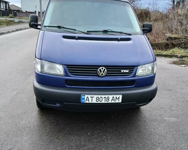 Синий Фольксваген Transporter, объемом двигателя 2.5 л и пробегом 345 тыс. км за 7999 $, фото 20 на Automoto.ua