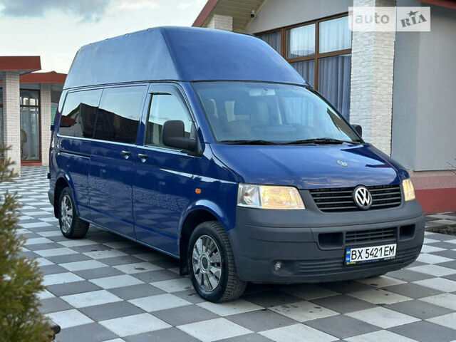 Синій Фольксваген Transporter, об'ємом двигуна 1.9 л та пробігом 437 тис. км за 6200 $, фото 11 на Automoto.ua