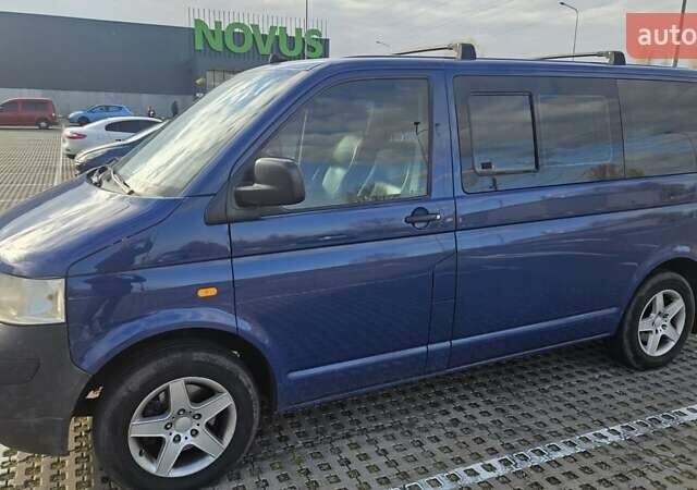 Синий Фольксваген Transporter, объемом двигателя 2.5 л и пробегом 300 тыс. км за 9300 $, фото 3 на Automoto.ua