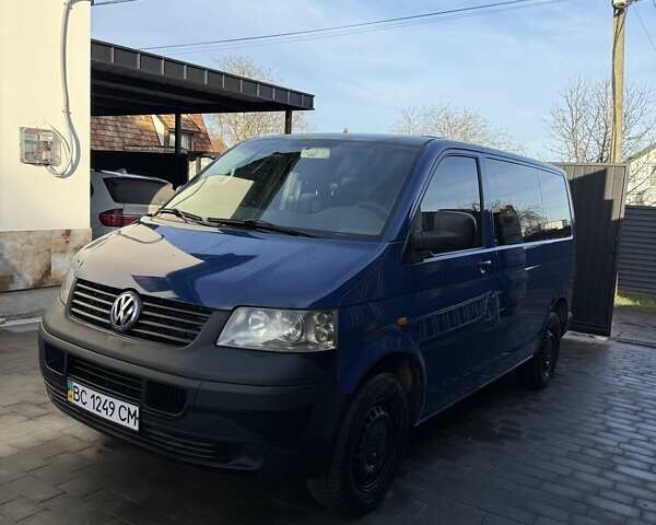 Синий Фольксваген Transporter, объемом двигателя 1.9 л и пробегом 260 тыс. км за 7500 $, фото 3 на Automoto.ua
