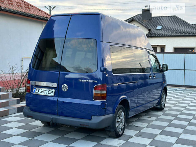 Синій Фольксваген Transporter, об'ємом двигуна 1.9 л та пробігом 437 тис. км за 6200 $, фото 15 на Automoto.ua