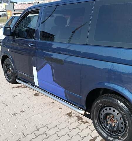 Синий Фольксваген Transporter, объемом двигателя 2.5 л и пробегом 286 тыс. км за 6800 $, фото 1 на Automoto.ua