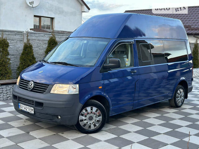 Синій Фольксваген Transporter, об'ємом двигуна 1.9 л та пробігом 437 тис. км за 6200 $, фото 5 на Automoto.ua