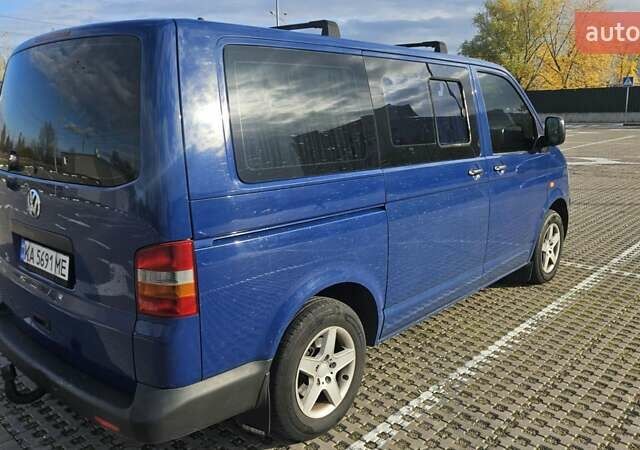 Синий Фольксваген Transporter, объемом двигателя 2.5 л и пробегом 300 тыс. км за 9300 $, фото 7 на Automoto.ua