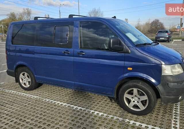 Синий Фольксваген Transporter, объемом двигателя 2.5 л и пробегом 300 тыс. км за 9300 $, фото 5 на Automoto.ua