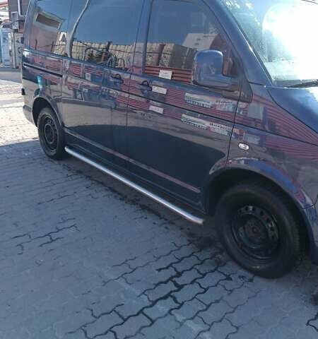 Синий Фольксваген Transporter, объемом двигателя 2.5 л и пробегом 286 тыс. км за 6800 $, фото 3 на Automoto.ua