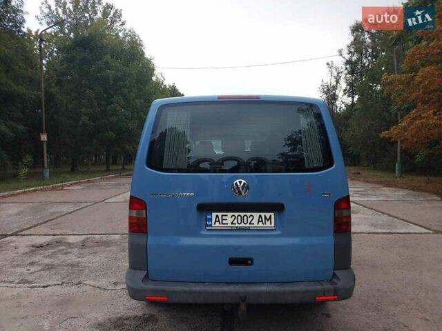 Синий Фольксваген Transporter, объемом двигателя 1.9 л и пробегом 535 тыс. км за 8700 $, фото 1 на Automoto.ua