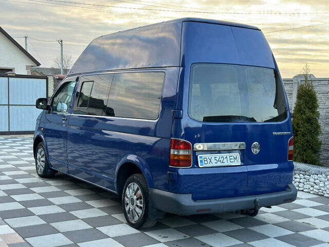 Синій Фольксваген Transporter, об'ємом двигуна 1.9 л та пробігом 437 тис. км за 6200 $, фото 17 на Automoto.ua