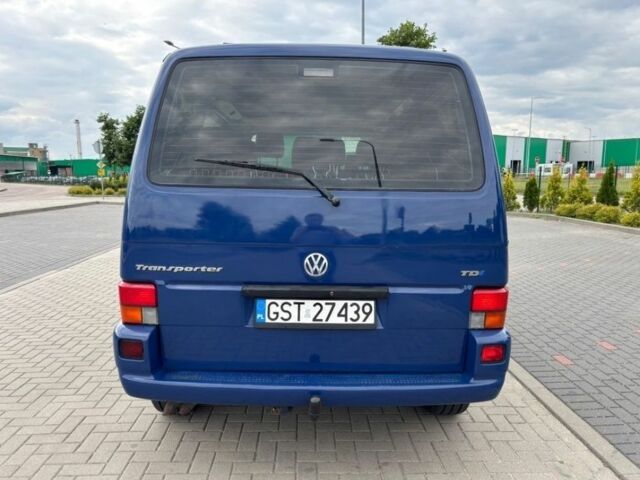 Синий Фольксваген Transporter, объемом двигателя 2.5 л и пробегом 234 тыс. км за 2347 $, фото 4 на Automoto.ua