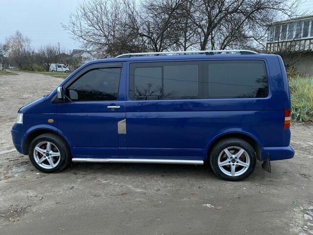 Синий Фольксваген Transporter, объемом двигателя 1.9 л и пробегом 200 тыс. км за 7000 $, фото 2 на Automoto.ua