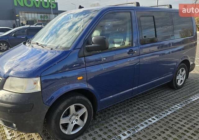 Синий Фольксваген Transporter, объемом двигателя 2.5 л и пробегом 300 тыс. км за 9300 $, фото 6 на Automoto.ua