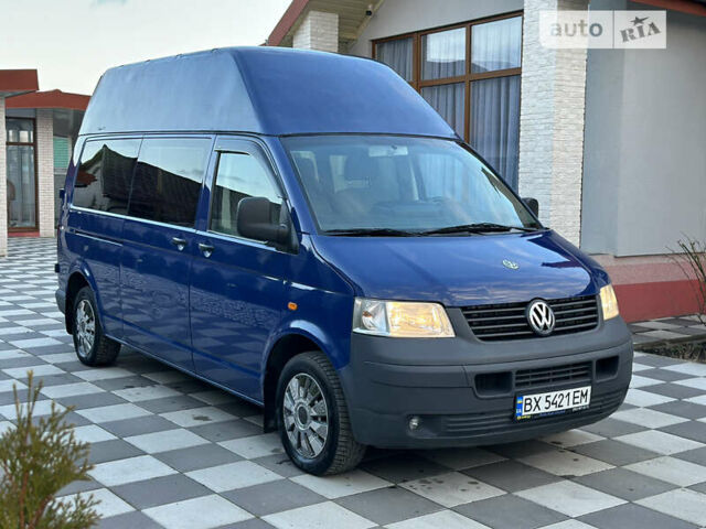 Синій Фольксваген Transporter, об'ємом двигуна 1.9 л та пробігом 437 тис. км за 6200 $, фото 10 на Automoto.ua