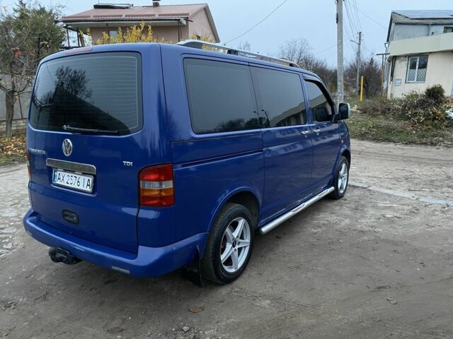 Синий Фольксваген Transporter, объемом двигателя 1.9 л и пробегом 200 тыс. км за 7000 $, фото 10 на Automoto.ua